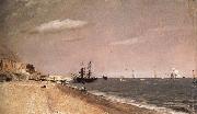 John Constable, brighton beach with colliers